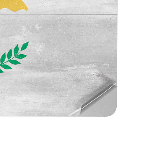Cyprus Flag Distressed Surface Laptop Studio Skin